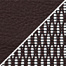 Сетка/Иск.кожа Темно-коричневая(Infinity Easy Clean)
